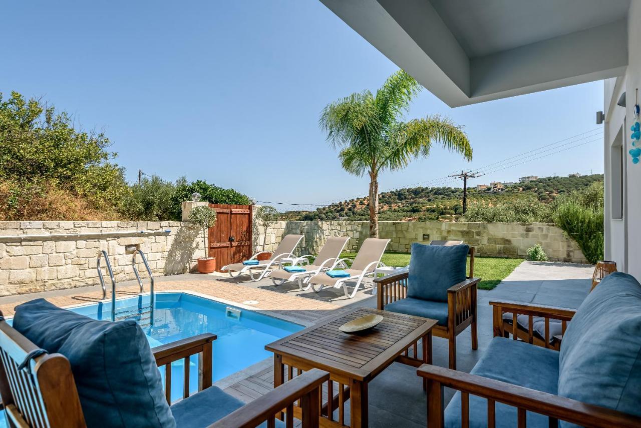 Villa Vasiliki Stalos Bagian luar foto
