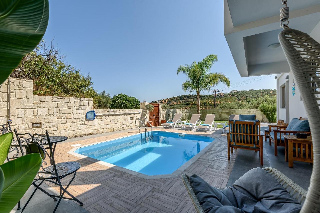 Villa Vasiliki Stalos Bagian luar foto