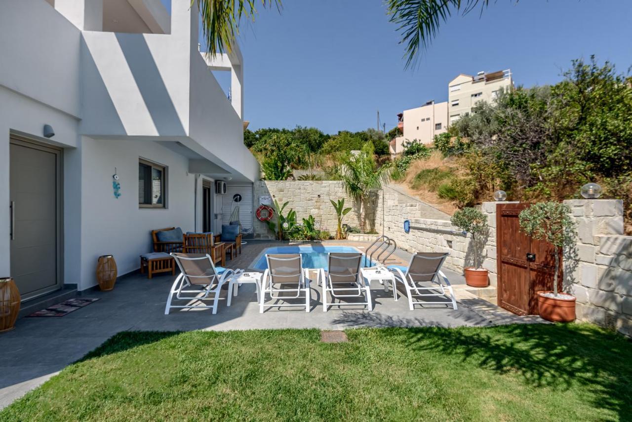 Villa Vasiliki Stalos Bagian luar foto