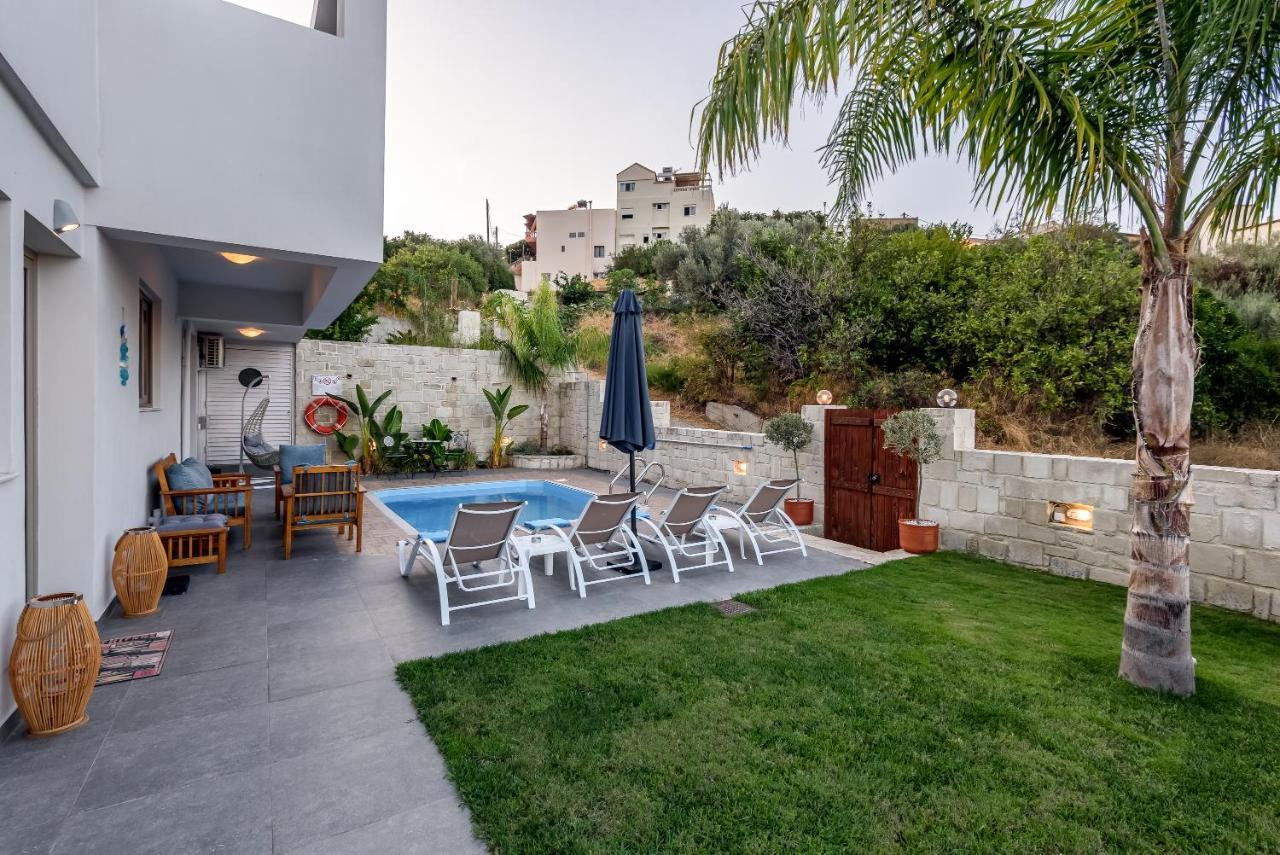 Villa Vasiliki Stalos Bagian luar foto