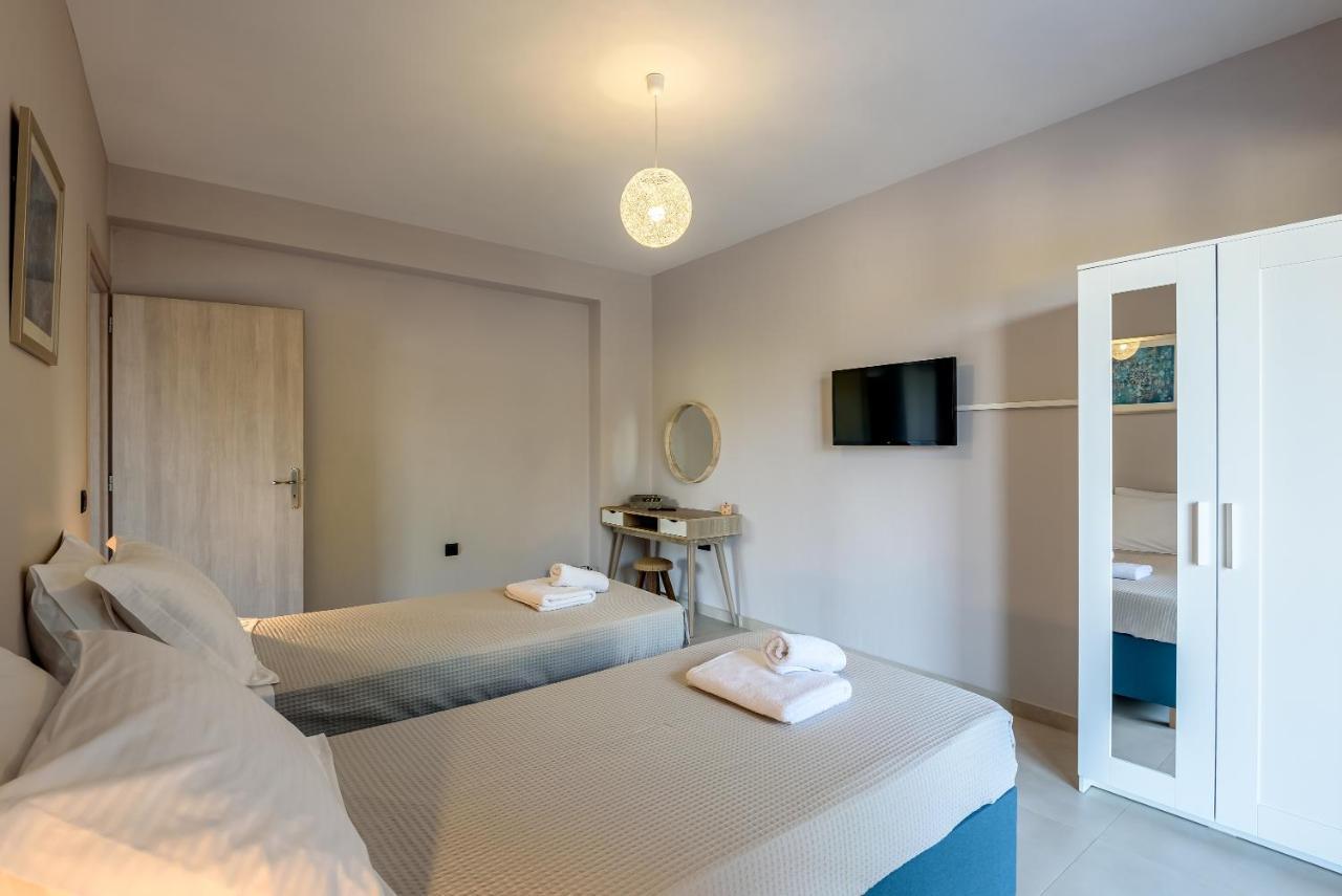 Villa Vasiliki Stalos Bagian luar foto